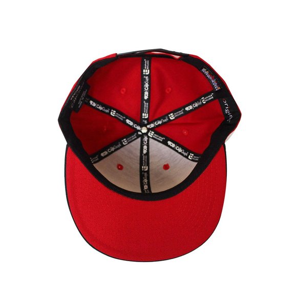 Origins - The Cap Guys TCG / Inspired Exclusives Red/Black Snapback Hat - Picture 6 of 6